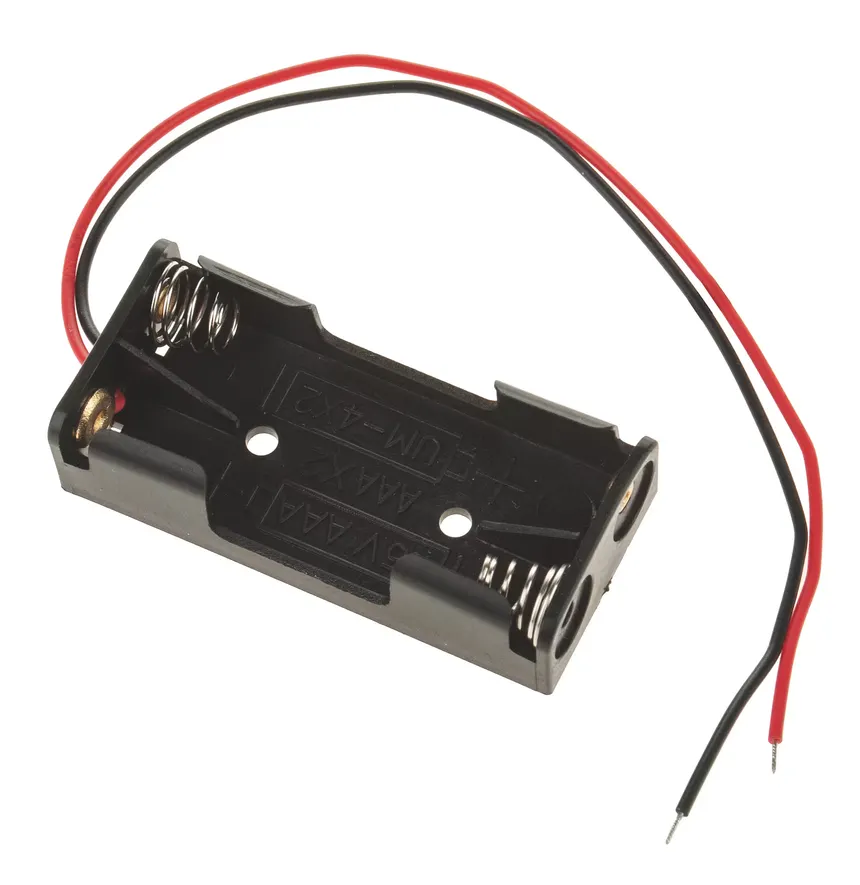 Support pour 2 Piles 1.5V (Série)