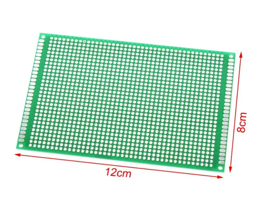 Plaque PCB 12x8cm (perfboard)
