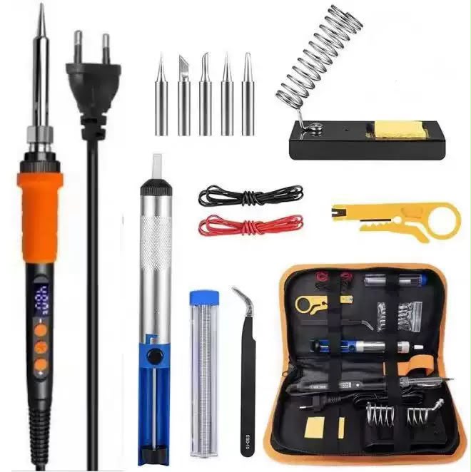 Kit de soudure complet (fer à souder + accessoires)