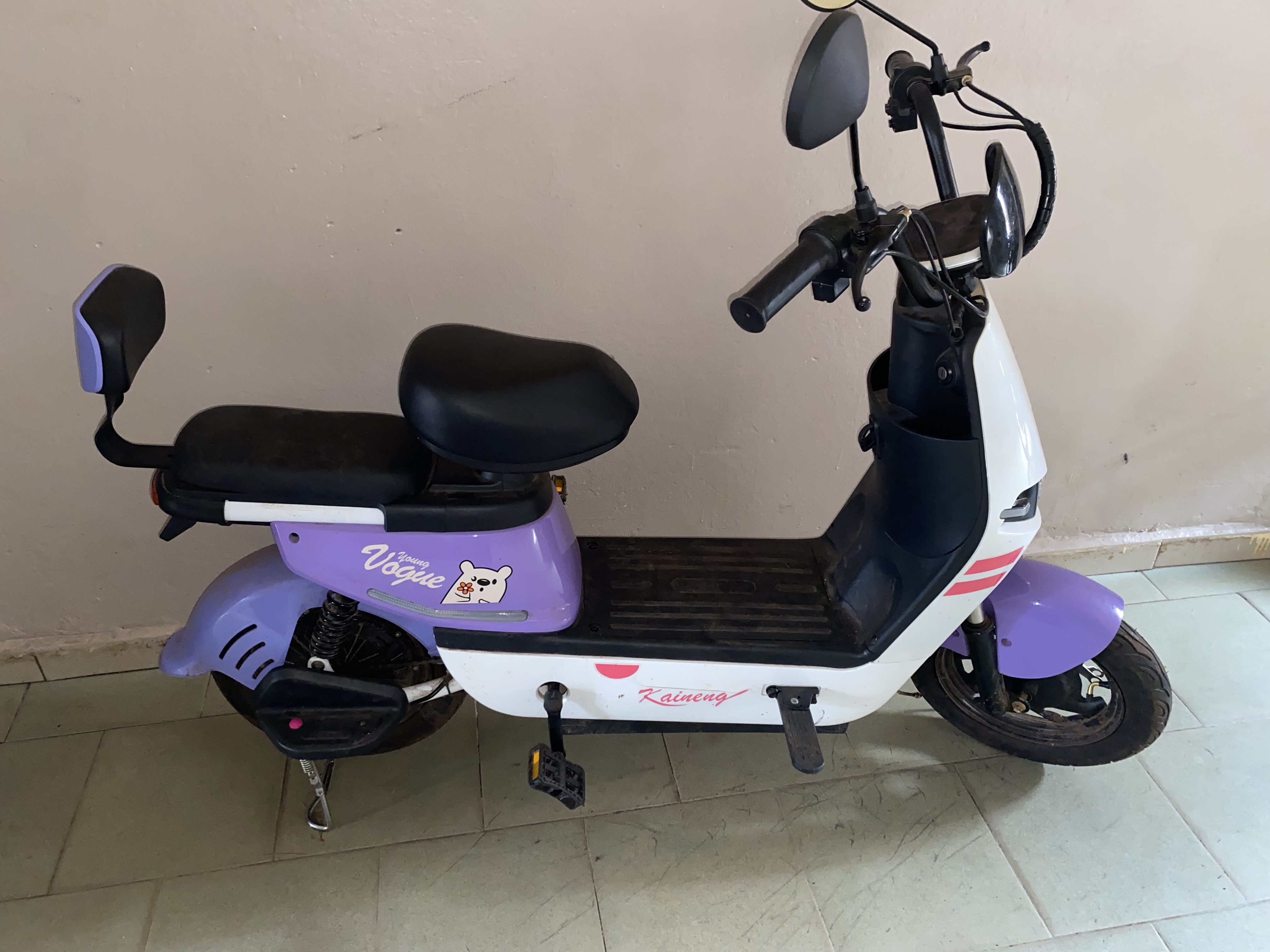 Moto électrique , vue 2
